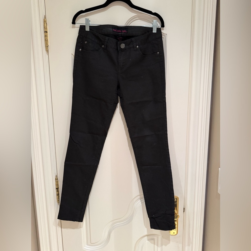 Material Girl Black sparkling Pants
